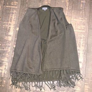 Joseph A fringe sweater vest
